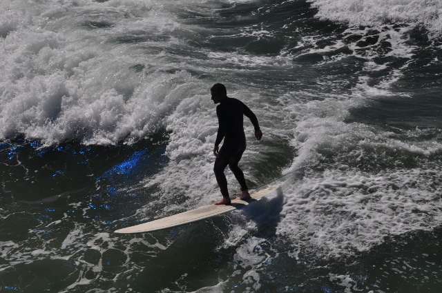 Pismo Beach, surfer